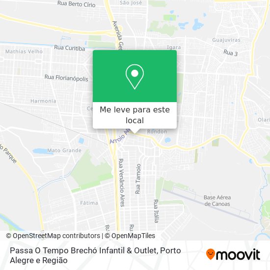 Passa O Tempo Brechó Infantil & Outlet mapa