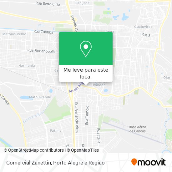 Comercial Zanettin mapa