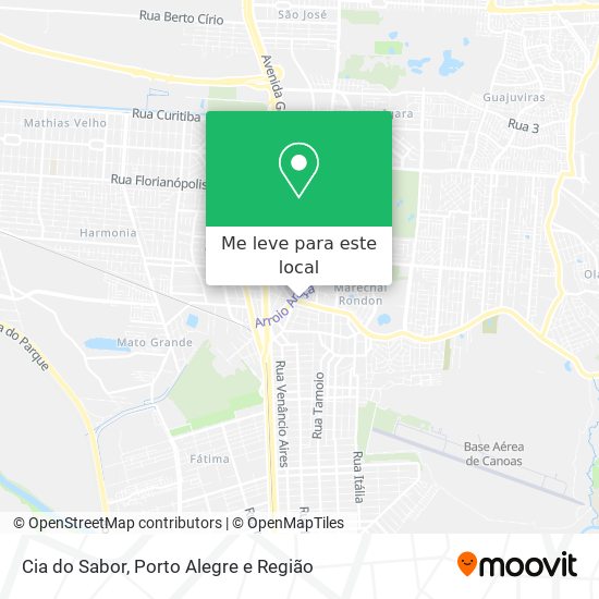 Cia do Sabor mapa