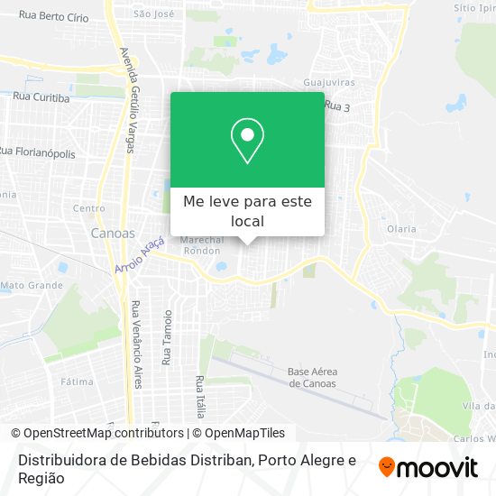 Distribuidora de Bebidas Distriban mapa