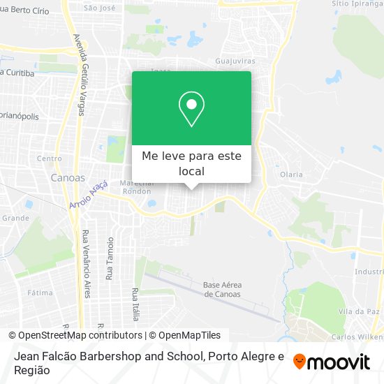 Jean Falcão Barbershop and School mapa