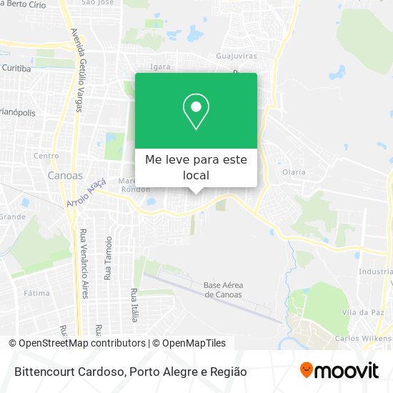 Bittencourt Cardoso mapa