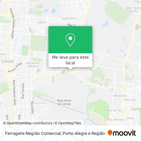 Ferragens Negrão Comercial mapa