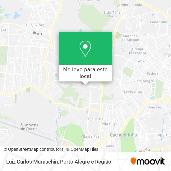 Luiz Carlos Maraschin mapa
