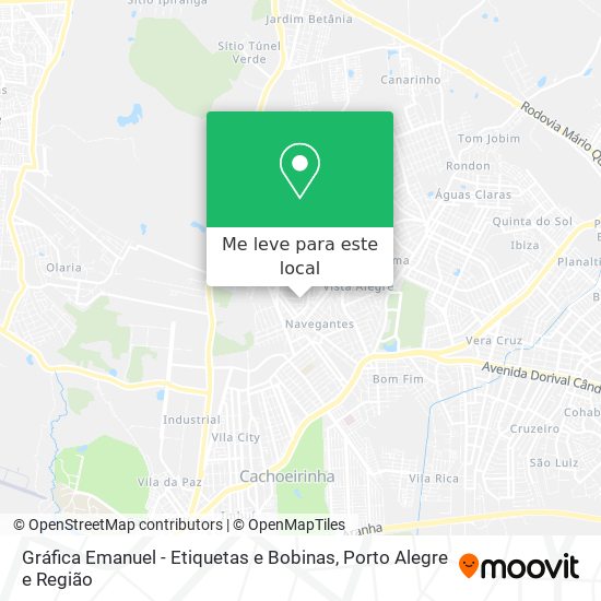Gráfica Emanuel - Etiquetas e Bobinas mapa