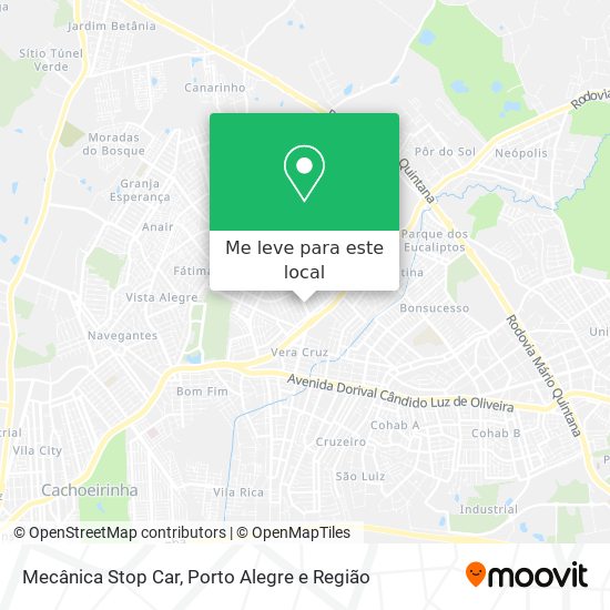 Mecânica Stop Car mapa