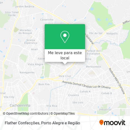 Flather Confecções mapa