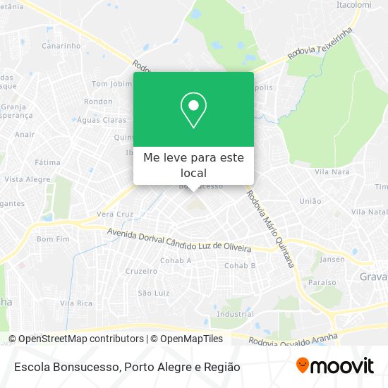 Escola Bonsucesso mapa