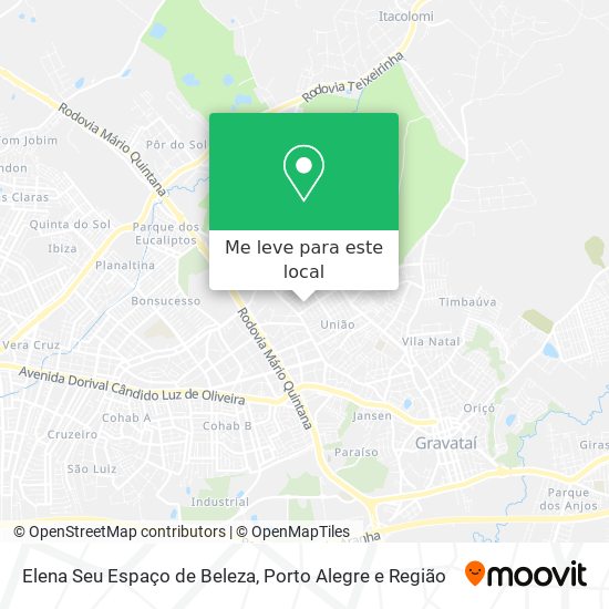 Elena Seu Espaço de Beleza mapa