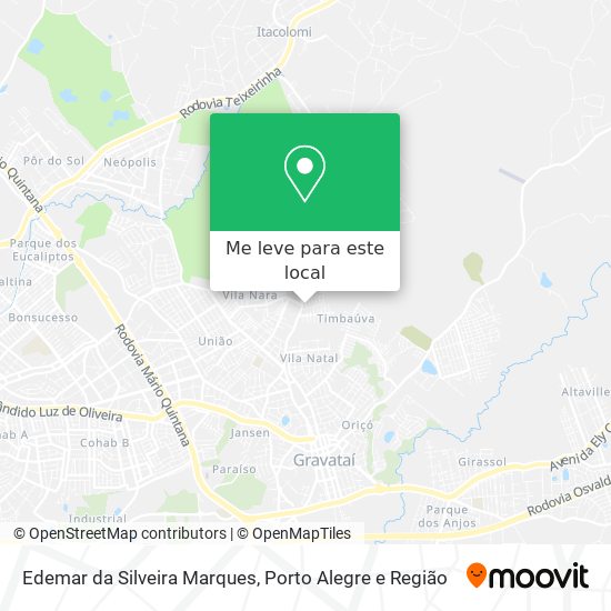 Edemar da Silveira Marques mapa