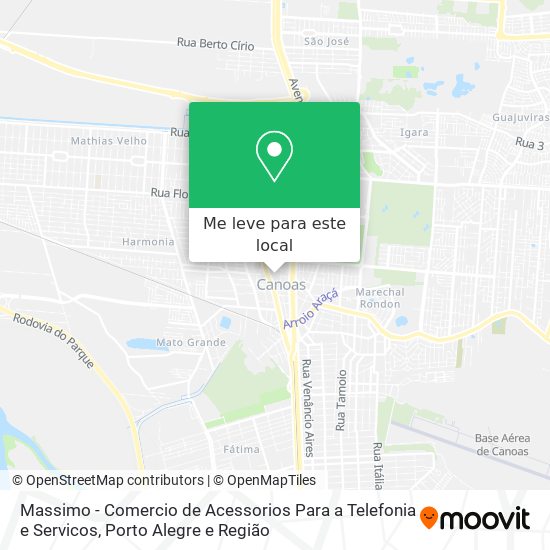 Massimo - Comercio de Acessorios Para a Telefonia e Servicos mapa