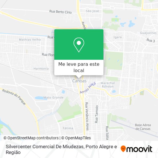 Silvercenter Comercial De Miudezas mapa