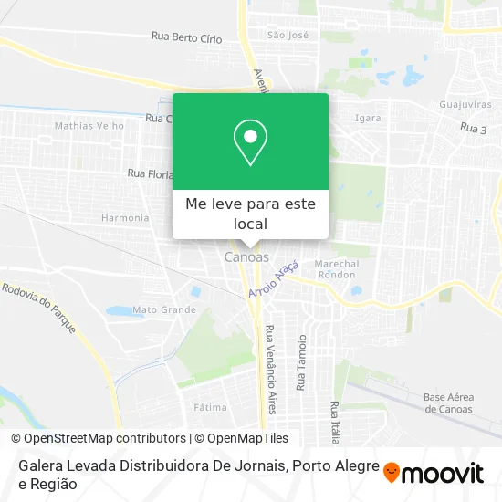 Galera Levada Distribuidora De Jornais mapa