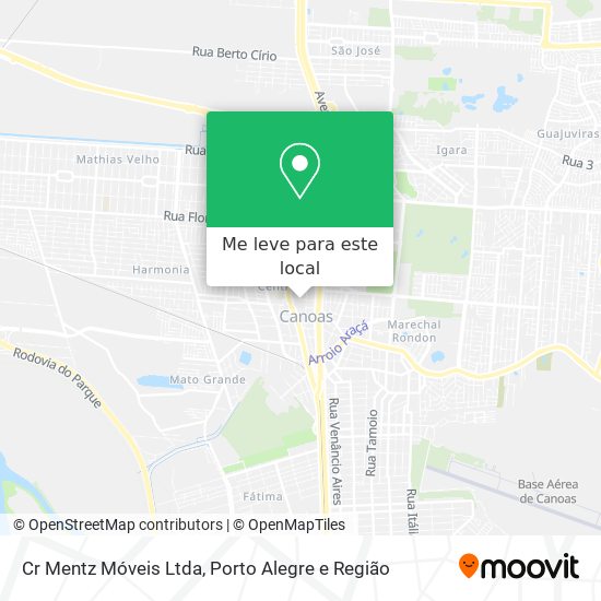 Cr Mentz Móveis Ltda mapa