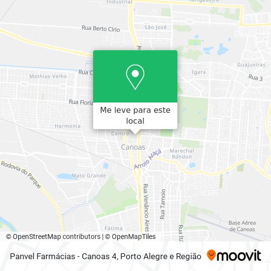 Panvel Farmácias - Canoas 4 mapa