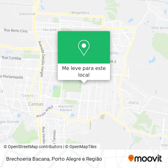 Brechoeria Bacana mapa