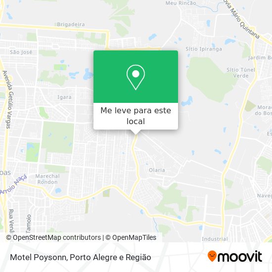 Motel Poysonn mapa