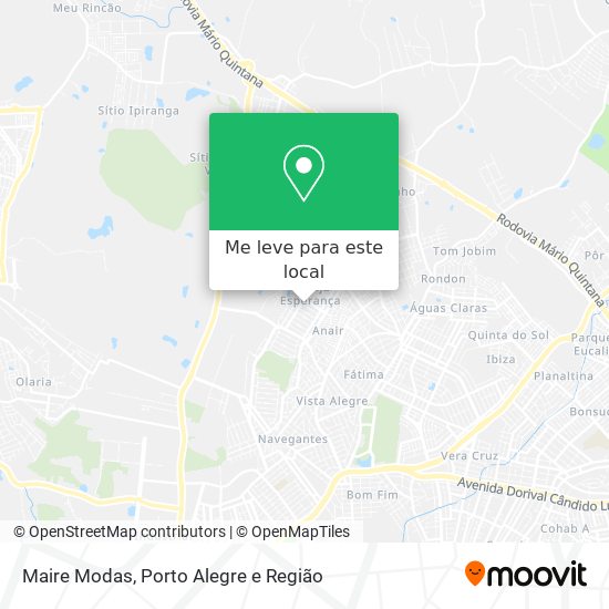 Maire Modas mapa
