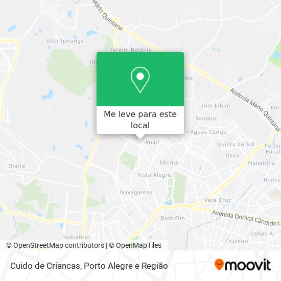 Cuido de Criancas mapa