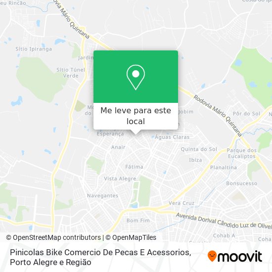 Pinicolas Bike Comercio De Pecas E Acessorios mapa