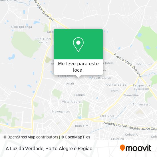 A Luz da Verdade mapa