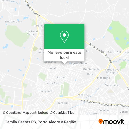 Camila Cestas RS mapa