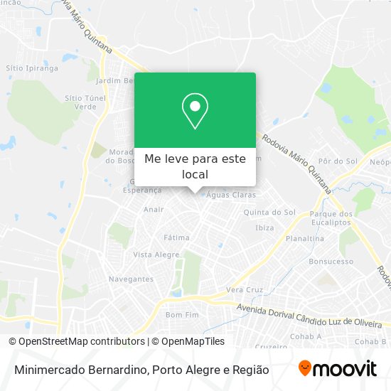 Minimercado Bernardino mapa