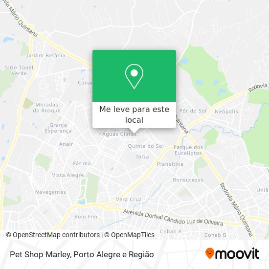 Pet Shop Marley mapa