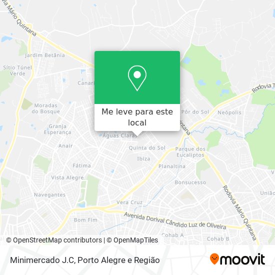 Minimercado J.C mapa