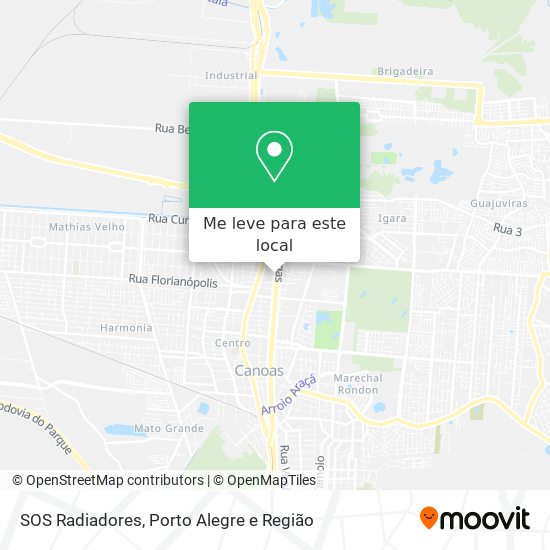 SOS Radiadores mapa