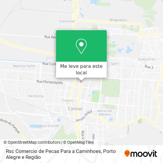 Rsc Comercio de Pecas Para a Caminhoes mapa