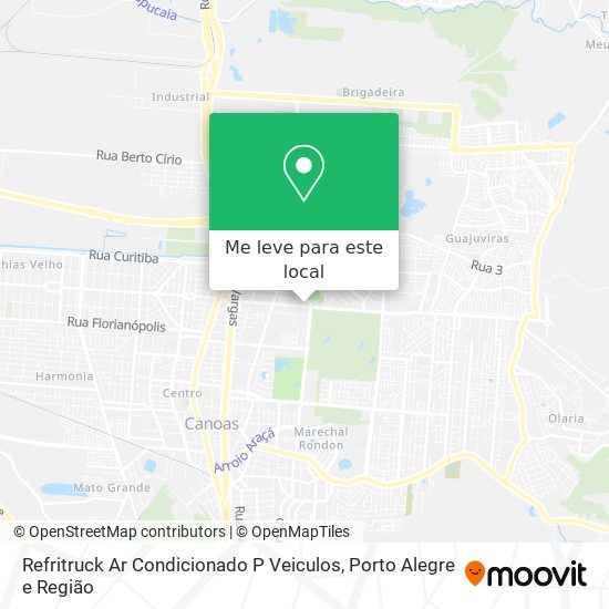 Refritruck Ar Condicionado P Veiculos mapa