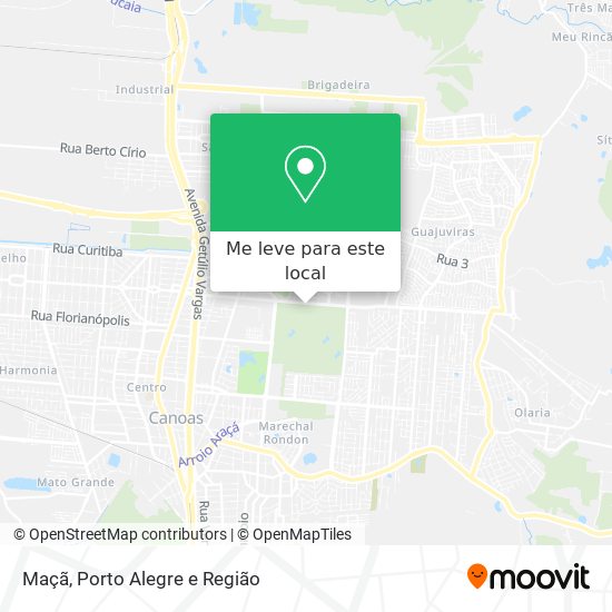 Maçã mapa