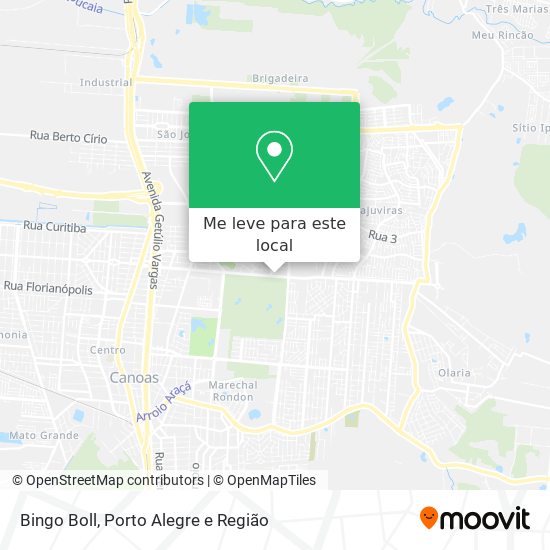 Bingo Boll mapa