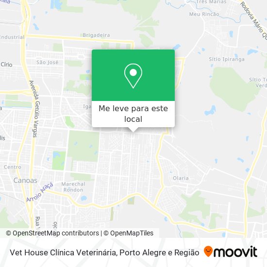Vet House Clínica Veterinária mapa