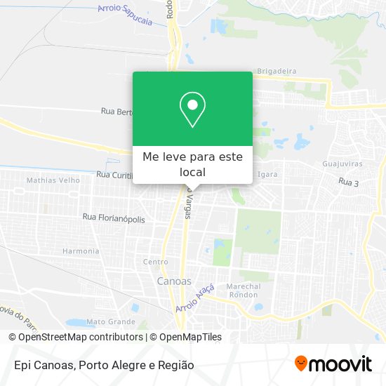 Epi Canoas mapa