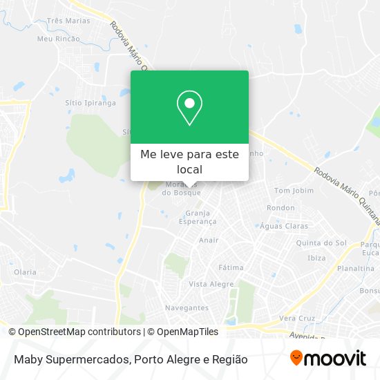 Maby Supermercados mapa