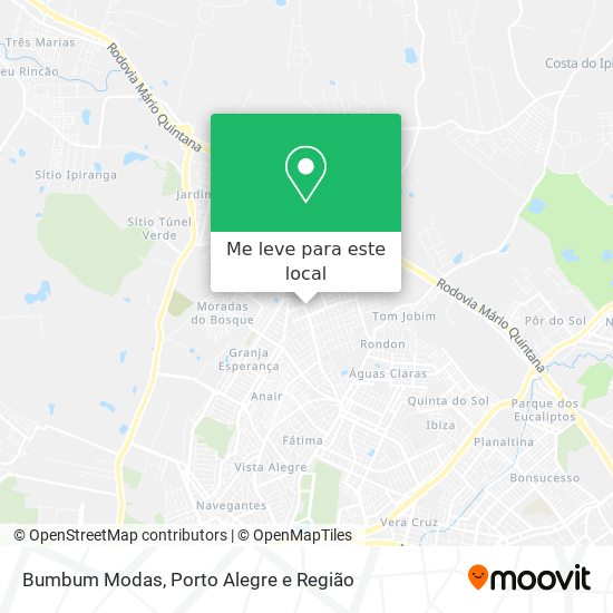 Bumbum Modas mapa