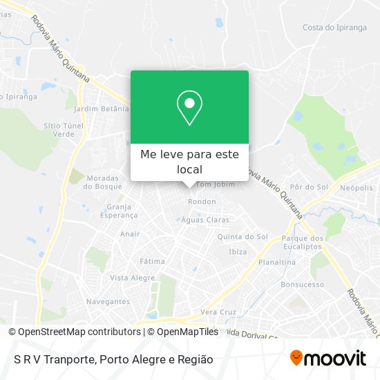 S R V Tranporte mapa
