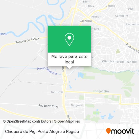 Chiquero do Pig mapa