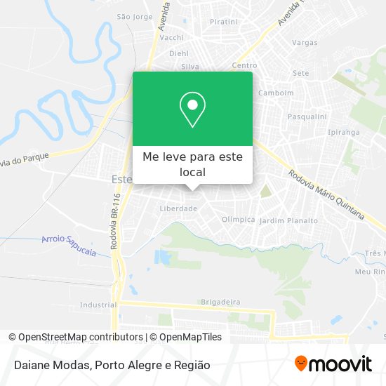 Daiane Modas mapa