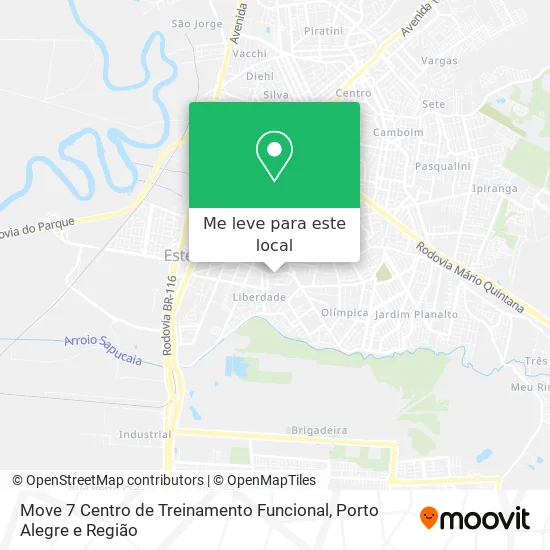 Move 7 Centro de Treinamento Funcional mapa