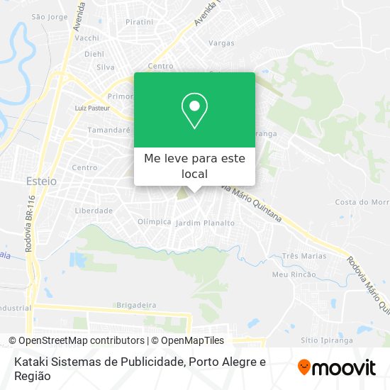 Kataki Sistemas de Publicidade mapa