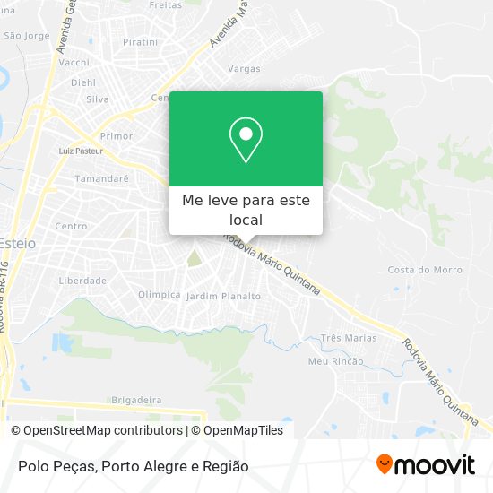 Polo Peças mapa