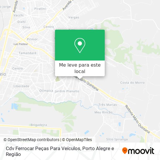Cdv Ferrocar Peças Para Veículos mapa