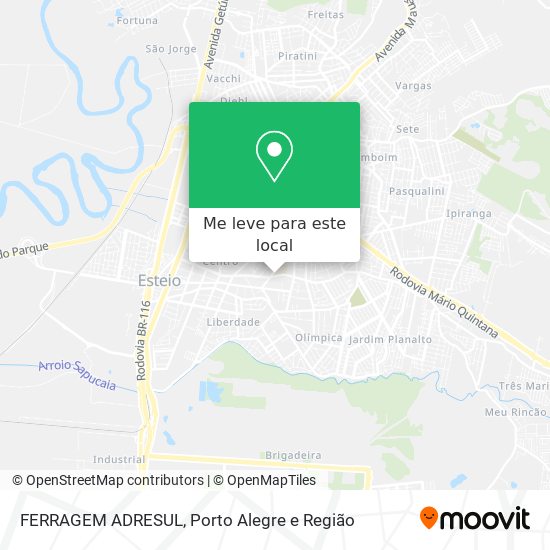 FERRAGEM ADRESUL mapa