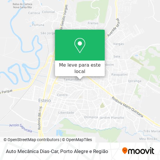 Auto Mecânica Dias-Car mapa
