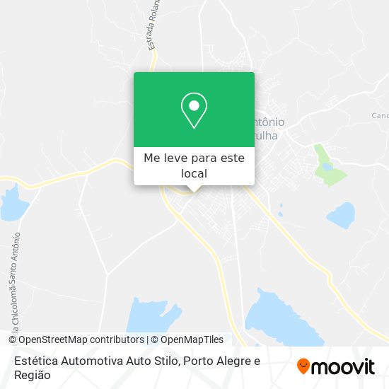 Estética Automotiva Auto Stilo mapa