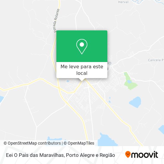 Eei O Pais das Maravilhas mapa