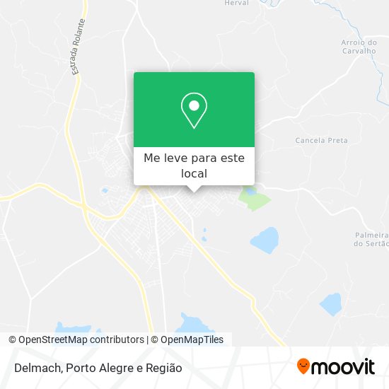 Delmach mapa